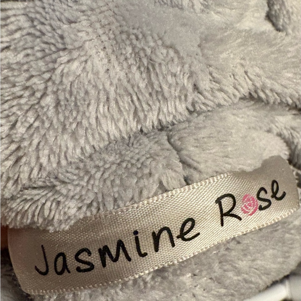 Cozy Textured Robe in Gray - Picture 3 of 7